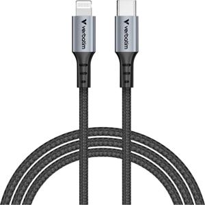 Verbatim Mobiele telefoon Kabel [1x USB-C - 1x Lightning] 1.2 m USB-C, Lightning
