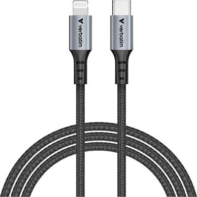 Verbatim Mobiele telefoon Kabel [1x USB-C - 1x Lightning] 1.2 m USB-C, Lightning