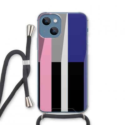Gestalte 4: iPhone 13 mini Transparant Hoesje met koord
