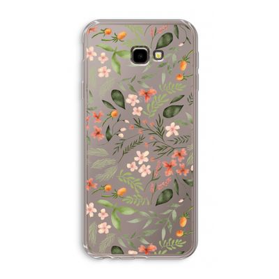 Sweet little flowers: Samsung Galaxy J4 Plus Transparant Hoesje