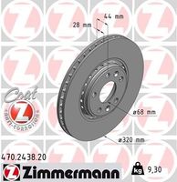 Remschijf Coat Z 470243820