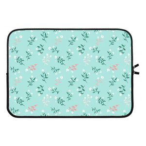 Small white flowers: Laptop sleeve 13 inch