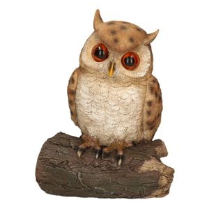 Hangdecoratie dieren beeld uil vogel 23 cm