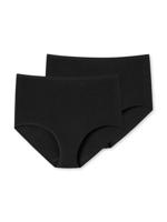 Schiesser - 2p Maxi - 95-5 - zwart, Maat:50