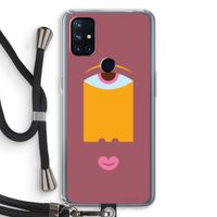 Mono V: OnePlus Nord N10 5G Transparant Hoesje met koord