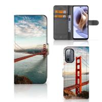 Motorola Moto G31 | G41 | Flip Cover | Golden Gate Bridge