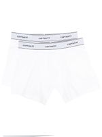 Carhartt WIP lots de 2 boxers à taille logo - Blanc