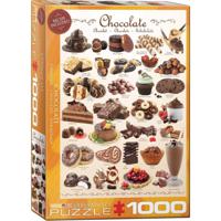 Eurographics puzzel Chocolate - 1000 stukjes