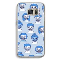 Gezichtjes: Samsung Galaxy S7 Transparant Hoesje