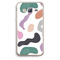 Memphis Shapes: Samsung Galaxy J3 (2016) Transparant Hoesje