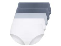 esmara 5 dames hipsters (Blauw/Wit, XXL)