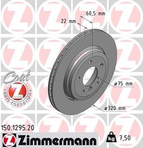 Remschijf Coat Z 150129520