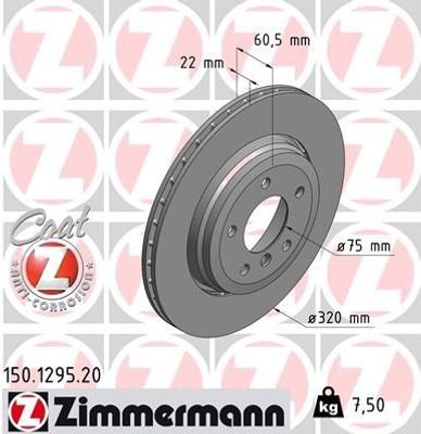 Remschijf Coat Z 150129520