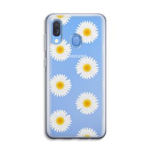 Margrietjes: Samsung Galaxy A40 Transparant Hoesje