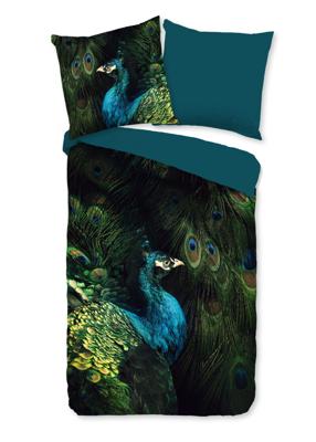 Good Morning Dekbedovertrek "pauw" - Multi - (135x200 cm) - Katoen