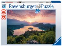 Ravensburger puzzel 3000 stukjes meer van bled SloveniÃ« - thumbnail