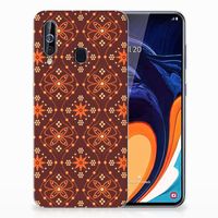 Samsung Galaxy A60 TPU bumper Batik Brown