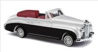 Busch 44451 HO Bentley SerieIII Cabrio, zilver metallic
