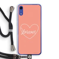 Forever heart: Honor Play 8A Transparant Hoesje met koord