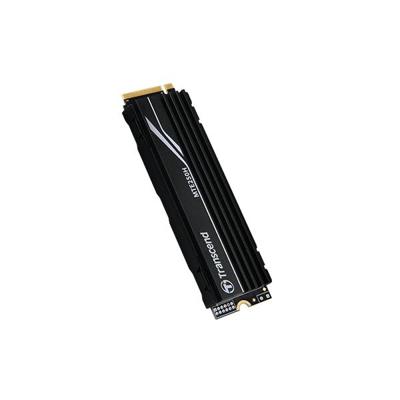 Transcend ts4tmte250h ssd, 4tb, m.2 2280, pcie gen 4x4, nvme, 3d tlc, w/ dram, metal heatsink