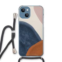 Geo #1: iPhone 13 Transparant Hoesje met koord