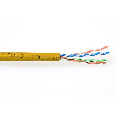 ACT EP458B CAT6A U/UTP PVC Patchkabel Geel - 305 meter
