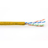 ACT EP458B CAT6A U/UTP PVC Patchkabel Geel - 305 meter