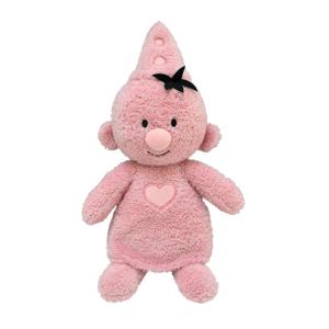 Bumba fluffy pluche roze - 35 cm