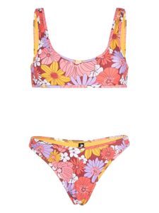 Reina Olga bikini Coolio à fleurs - Orange