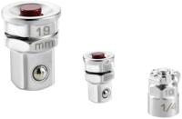 Facom 3 adapers 10mm 19mm voor set 467 - 467.adapt10-19