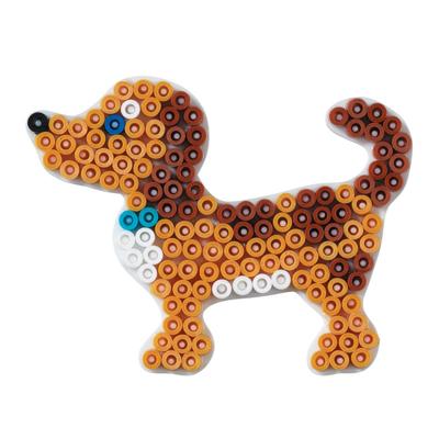 Hama strijkkralenbordje - hond
