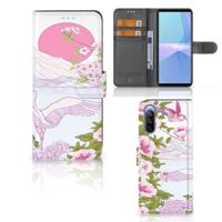 Sony Xperia 10 III | Telefoonhoesje | Met pasjeshouder | Bird Standing