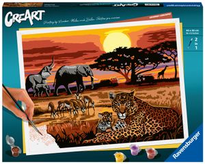 Ravensburger creart Savannah landscapes