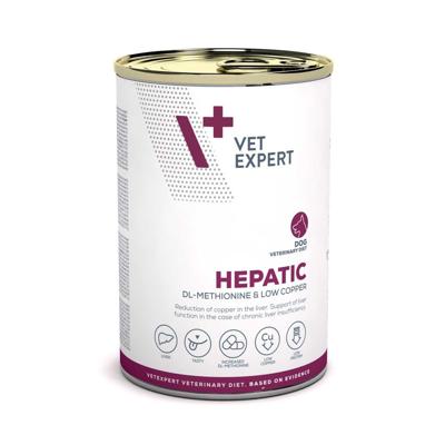 VET EXPERT Veterinary Diet Hepatic Dog - natvoer voor honden - 400g