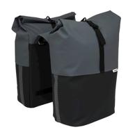 Newlooxs New looxs nyborg grijs/zwart 393.528 dubbeltas 34l