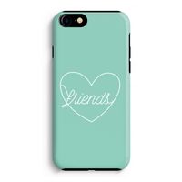 Friends heart pastel: iPhone 8 Tough Case