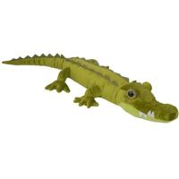 Knuffeldier krokodil - pluche grote knuffel - 110 cm - krokodillen knuffels - waterdier