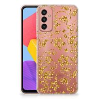 Samsung Galaxy M13 | M23 TPU Case Gouden Bloemen - thumbnail