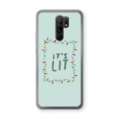 It's Lit: Xiaomi Redmi 9 Transparant Hoesje