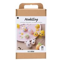 Creativ Company Hobbyset boetseren paasfiguren maken