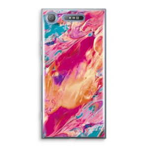 Pastel Echoes: Sony Xperia XZ1 Transparant Hoesje