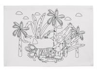 crelando 4 Placemats (Jungle)