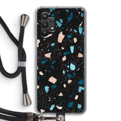 Terrazzo N°11: Samsung Galaxy A32 5G Transparant Hoesje met koord