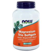 NOW Magnesium trio softgels (90 softgels) - thumbnail