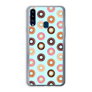Donuts: Samsung Galaxy A20s Transparant Hoesje