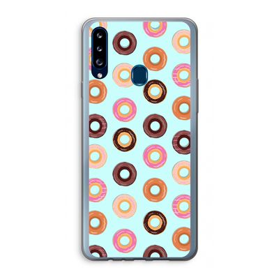 Donuts: Samsung Galaxy A20s Transparant Hoesje