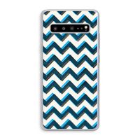 Onderbroken lijn: Samsung Galaxy S10 5G Transparant Hoesje