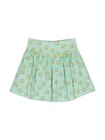 Stella McCartney Kids jupe à pin's étoile - Vert