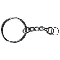 Sleutelhanger ring met ketting Sleutelhanger ring met ketting