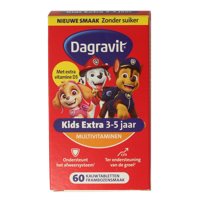 Kids extra 3 - 5 jaar 60 Kauwtabletten